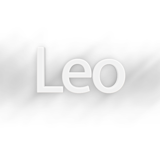 Leo png, word Leo png, Leo word png, Leo text png, Leo font png, word Leo text effects typography PNG transparent images